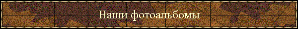 Наши фотоальбомы